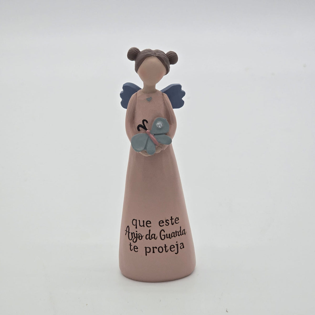 ANJINHA QUE ESTE ANJO DA GUARDA TE PROTEJA  13 CM