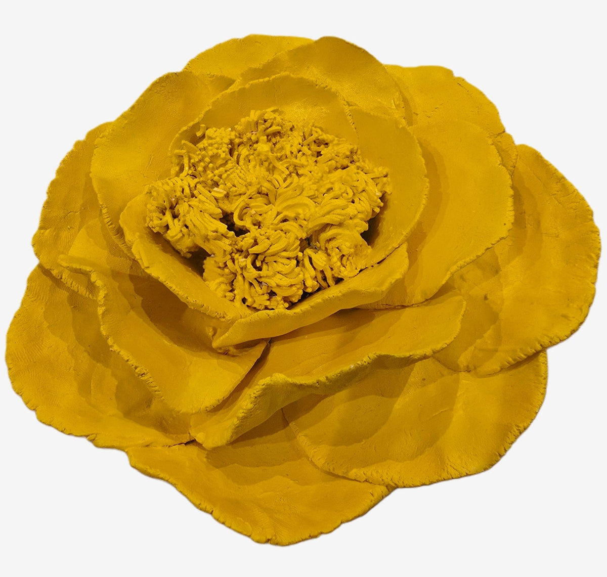 FLOR AMARELO TAMANHO MEDIA - ANA VINAGRE