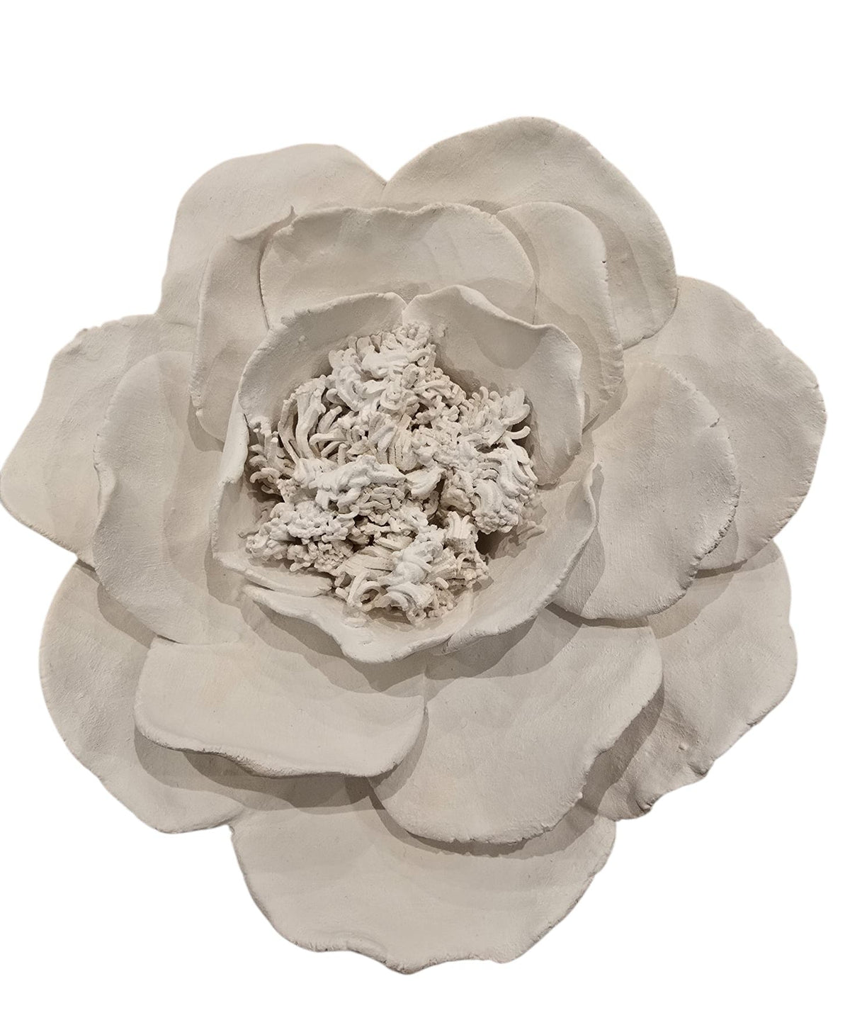FLOR BRANCA TAMANHO PEQUENA - ANA VINAGRE