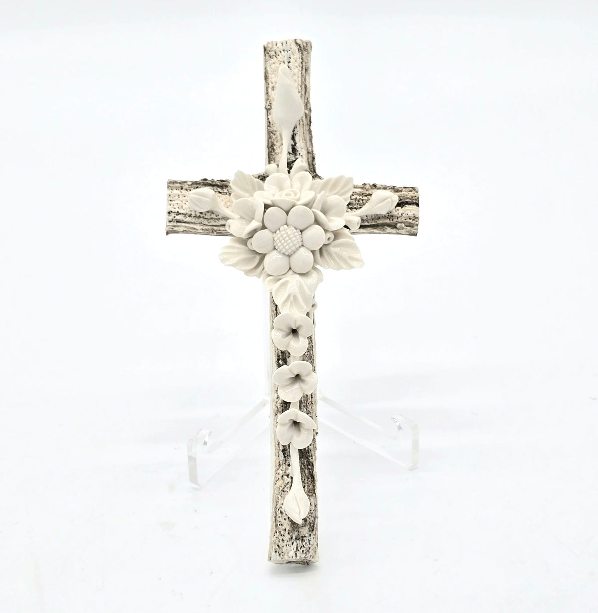 Cruz Floral Carlos Dias 34X16X2 CM