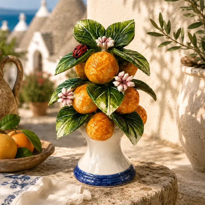 CASCATA LARANJA CERAMICA ITALIANA 7 CM
