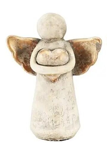 ANJO C/CORAÇÃO REGIOSO 11X6.5X15 CM