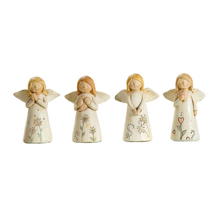 ANJO DA GUARDA DECORAÇÃO FLORAL MOD 3