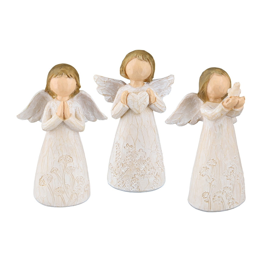 ESTATUETA ANGEL H 12 CM MOD 2