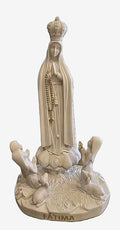 SANCTA MARIAE APARIÇÃO NS FATIMA 20 CM (BRANCO TERÇO)