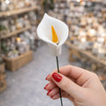 FLOR CER ITALIANA HASTE COPO DE LEITE 6-7CM