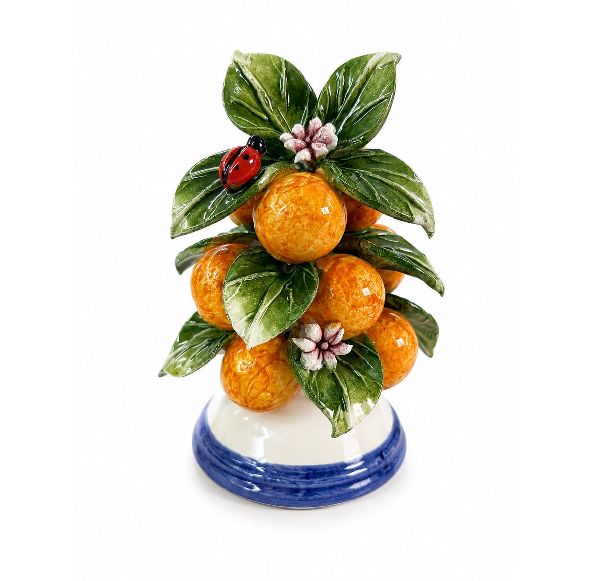 CASCATA LARANJA CERAMICA ITALIANA 11 CM