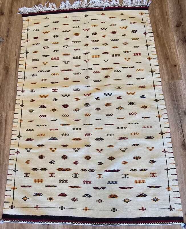 TAPETE 112X174 CM MARROQUINO AKHINIF BEGE