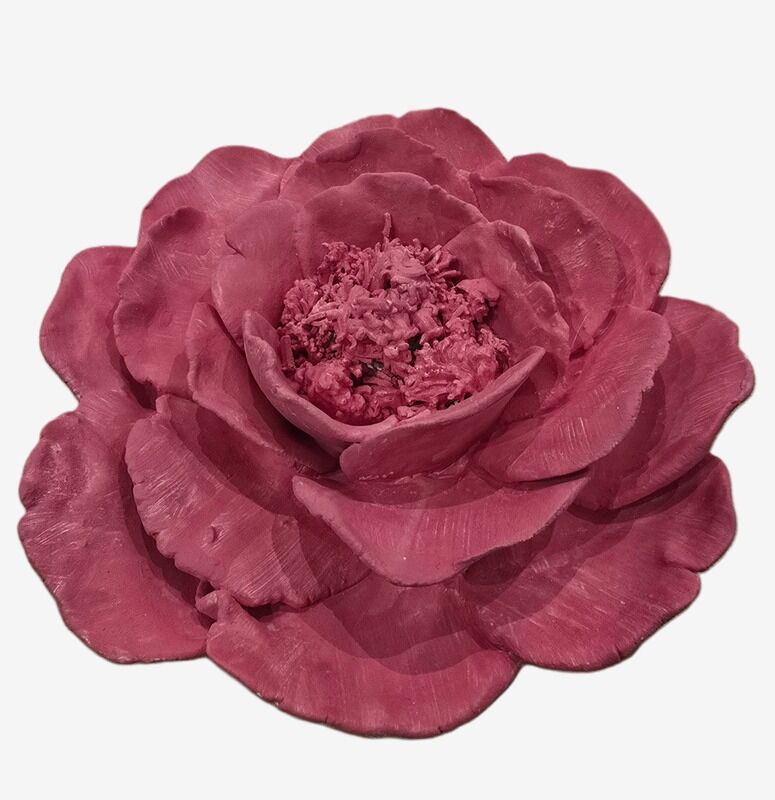 FLOR ROSA TAMANHO GRANDE ANA VINAGRE