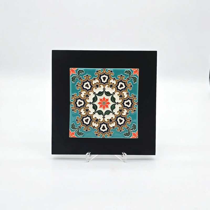 AZULEJO TELMO PEREIRA MOD AZ 27 COM MOLDURA - CORES 2