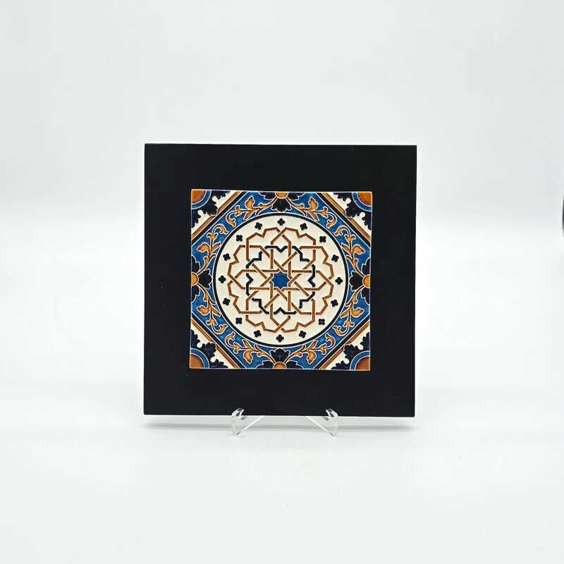 AZULEJO TELMO PEREIRA MOD AZ  11 COM MOLDURA - CORES 2