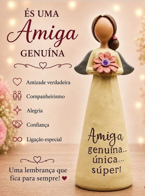 ANJINHA AMIGA GENUINA UNICA E SUPER 13 CM