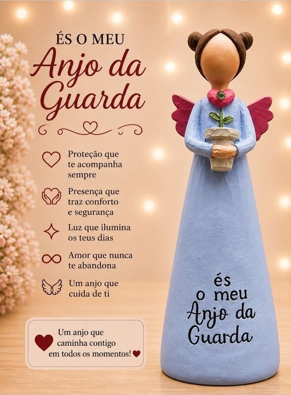 ANJINHA ÉS MEU ANJO DA GUARDA13 CM