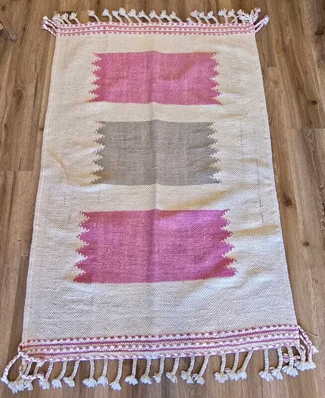TAPETE 100X148 CM MARROQUINO BOSAND ROSA