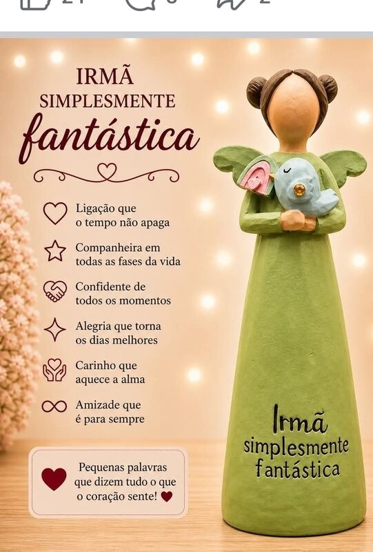 ANJINHA IRMÃ SIMPLESMENTE FANTASTICA 13 CM