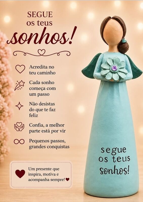 ANJINHA SEGUE TEUS SONHOS13 CM