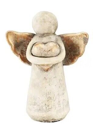 ANJO C/CORAÇÃO REGIOSO 11X6.5X15 CM