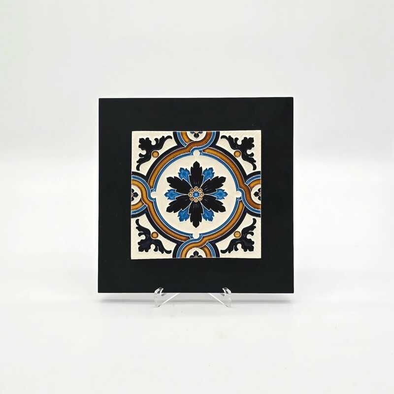 AZULEJO TELMO PEREIRA MOD AZ 23 COM MOLDURA - CORES 1