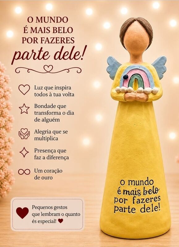 Estatueta Anjinha Amorosa