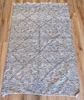 TAPETE 95X141 CM MARROQUINO BOSAND CINZA