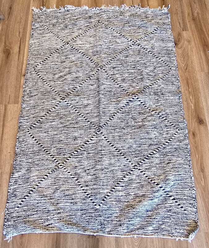 TAPETE 95X141 CM MARROQUINO BOSAND CINZA