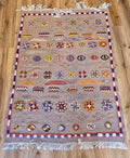 TAPETE 111X156 CM MARROQUINO TAZNQKHT BEGE