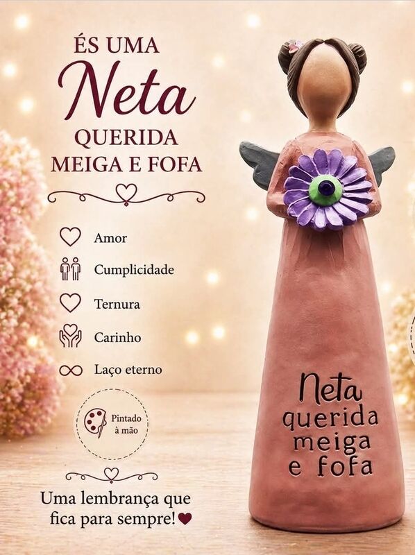 Estatueta Anjinha Amorosa