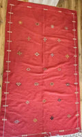 TAPETE 152X260 CM MARROQUINO AKNIF VERMELHO