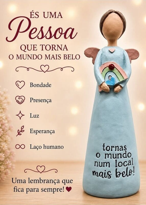 ANJINHA TORNAS O MUNDO MAIS BELO13 CM