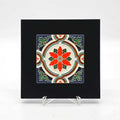AZULEJO TELMO PEREIRA MOD AZ 27 - COM MOLDURA CORES 4